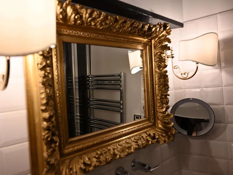 Business room bathroom with shower