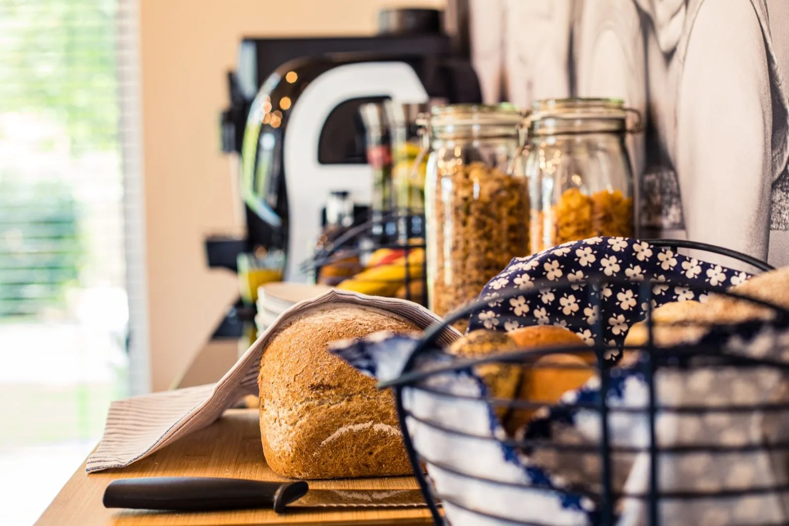 Breakfast buffet detail