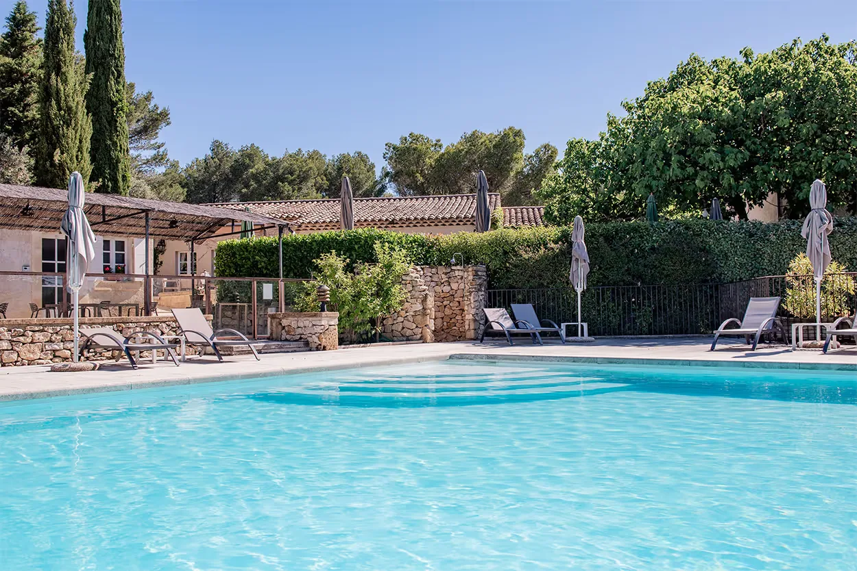 La piscina de Mas de Fauchon