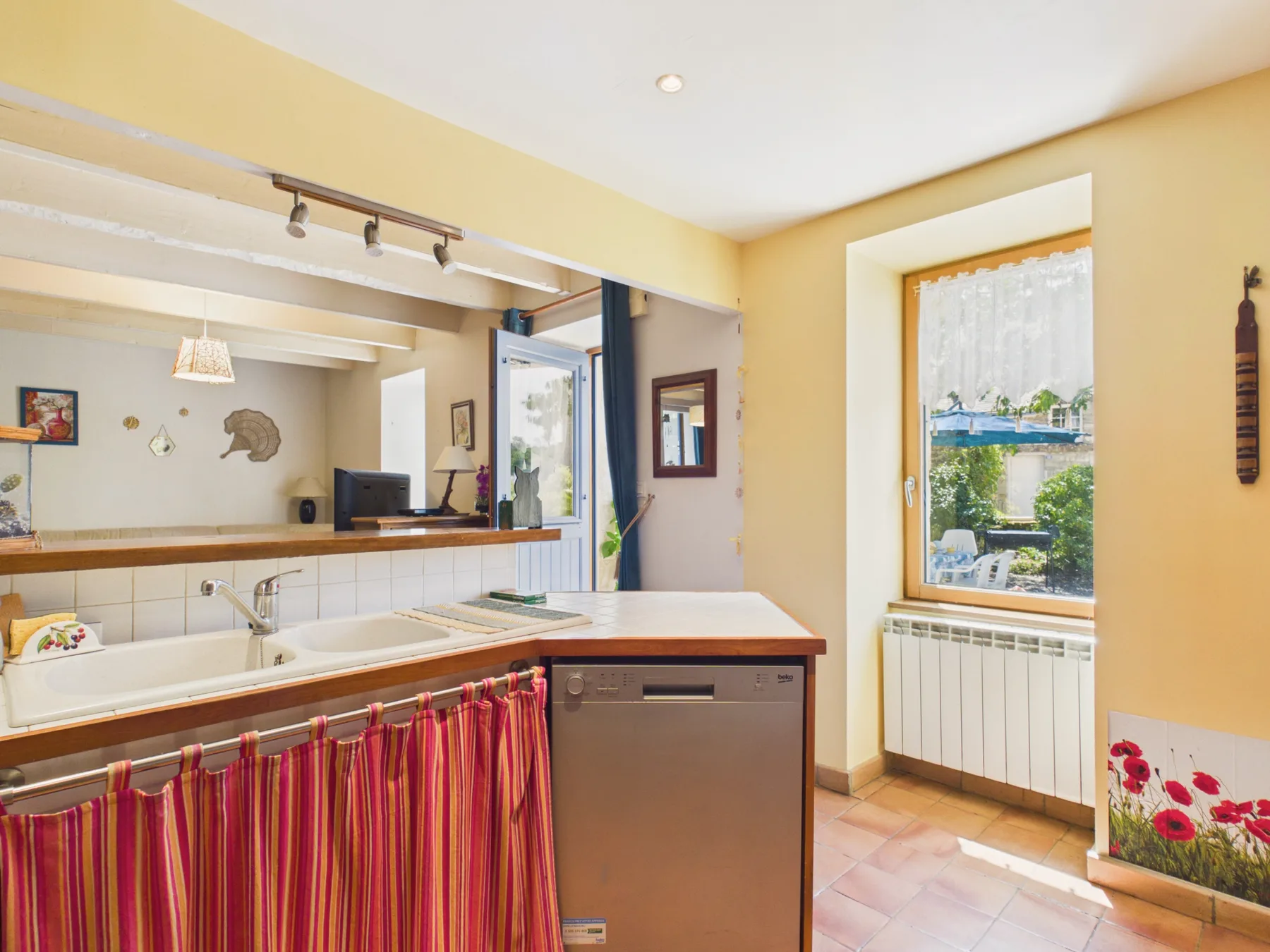 Casa bretona con jardín, golfo a 200 m