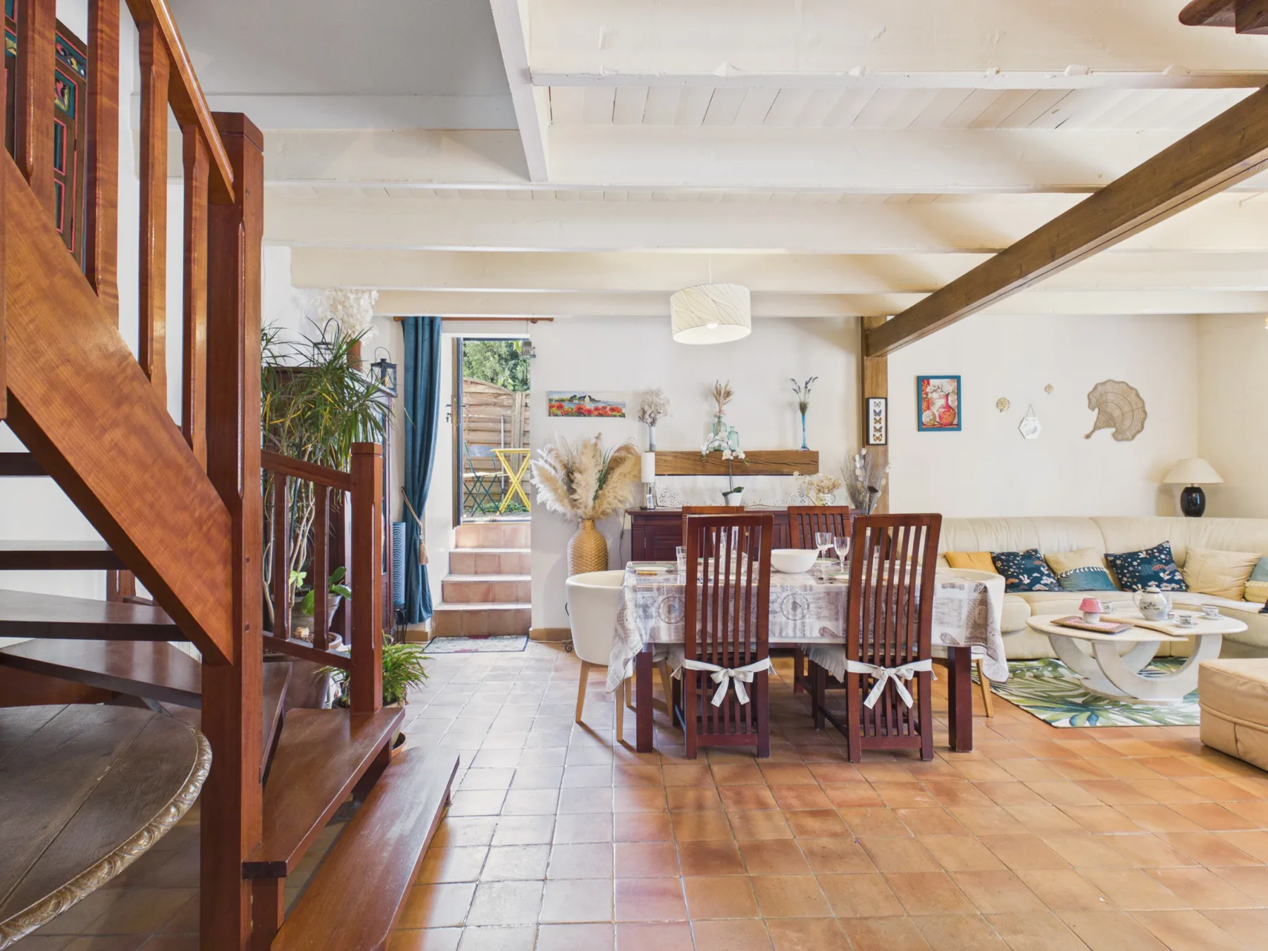 Casa bretona con jardín, golfo a 200 m