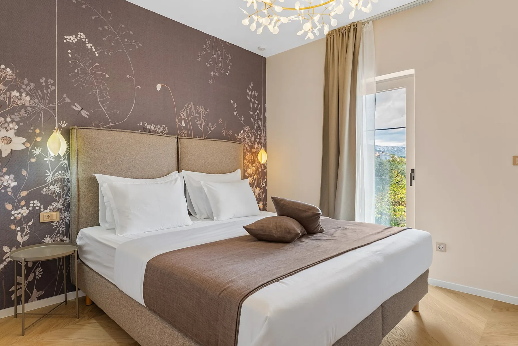 Dormitorio n.º 3 con cama king-size de 180 x 200 cm