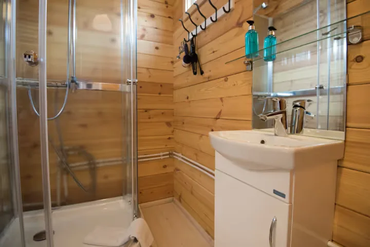 Lodge bathroom