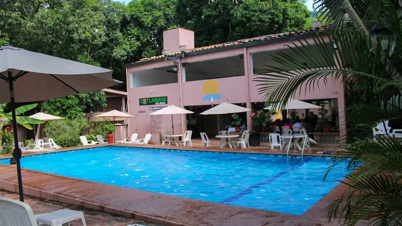 Hotel swimming pool
