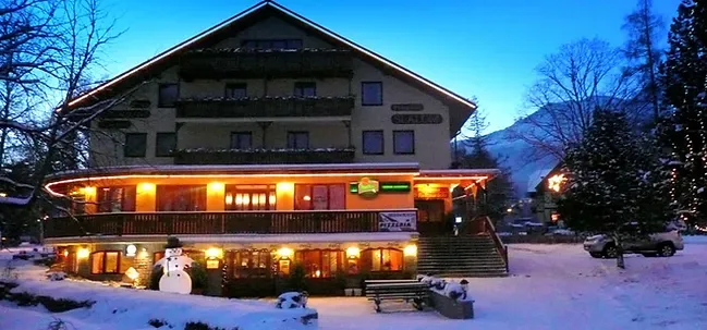 Penzión SLALOM in winter