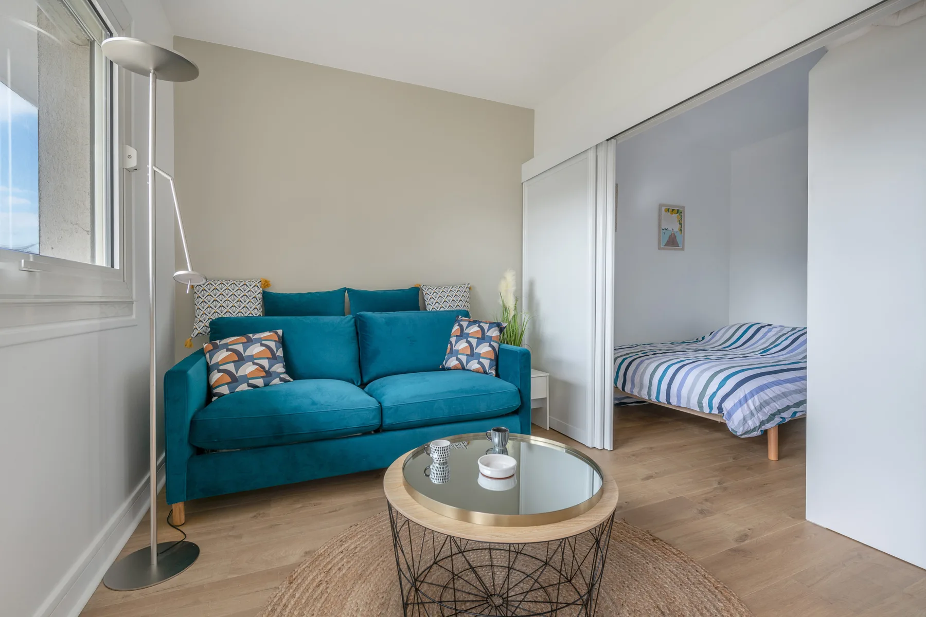 Bel appartement dans une résidence front de mer