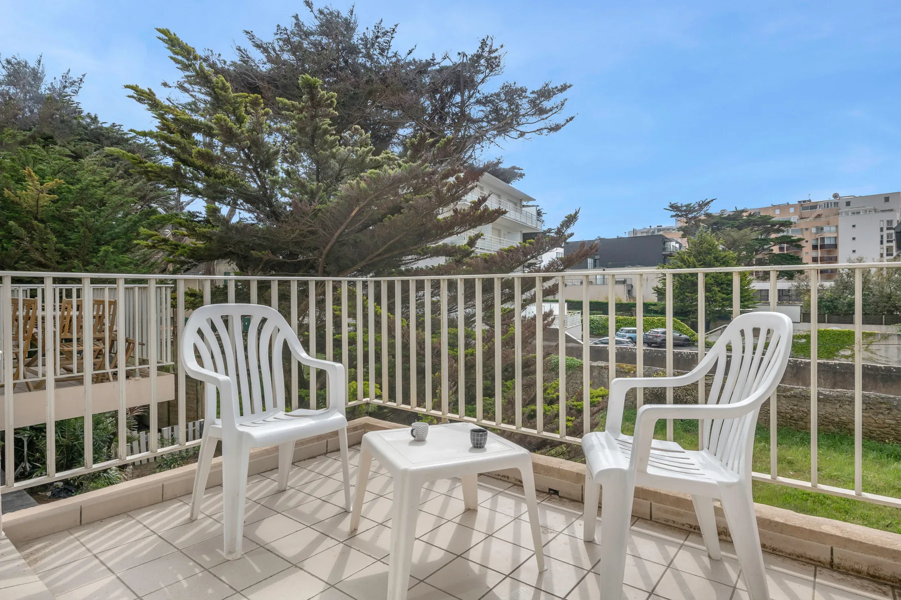 Bel appartement dans une résidence front de mer