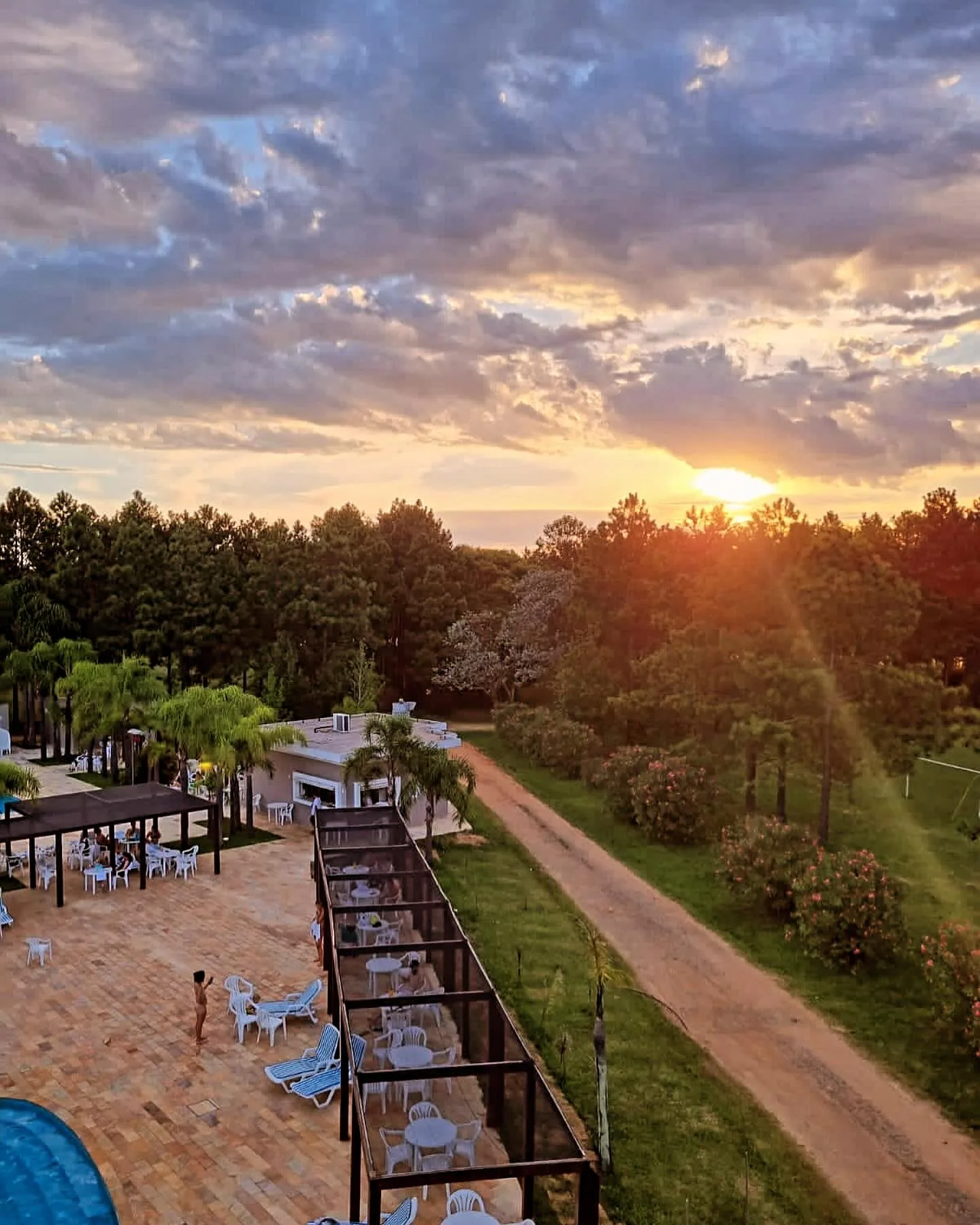 Hotel grounds