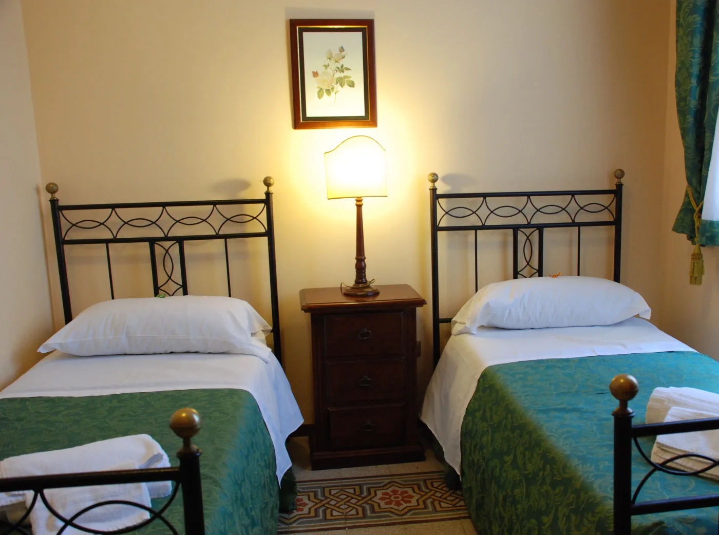 Habitación con dos camas individuales