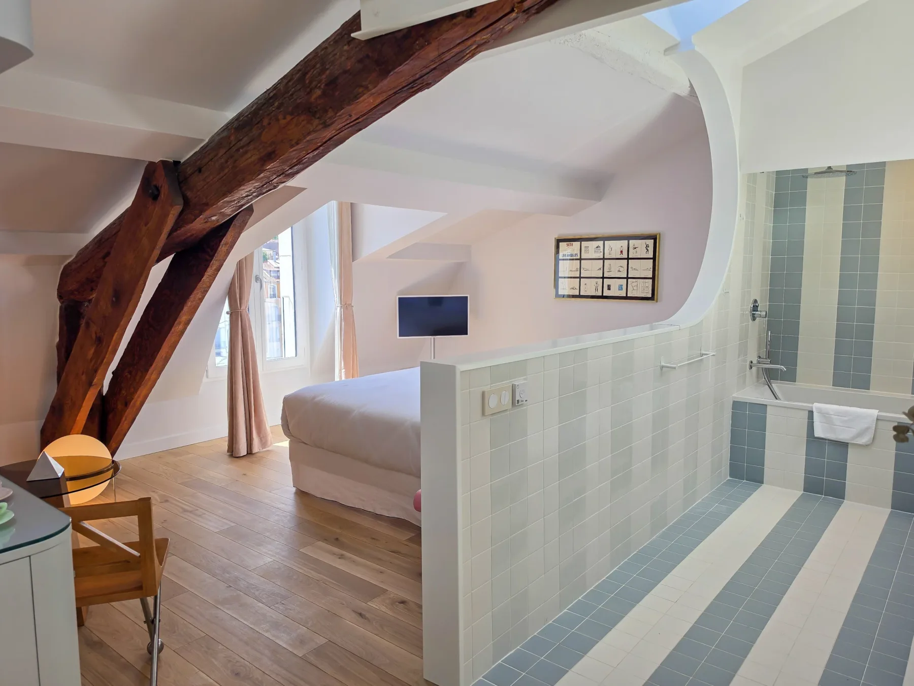 Vista de una habitación del hotel