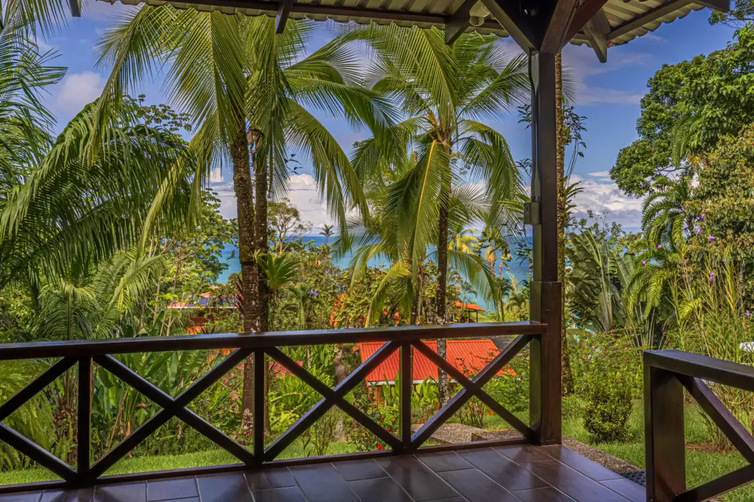 Honeymoon Suite: view from the porch