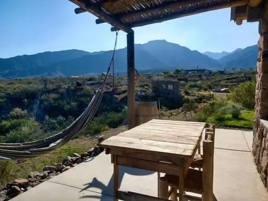Bungaló ecológico de 2 dormitorios con vistas a la cordillera