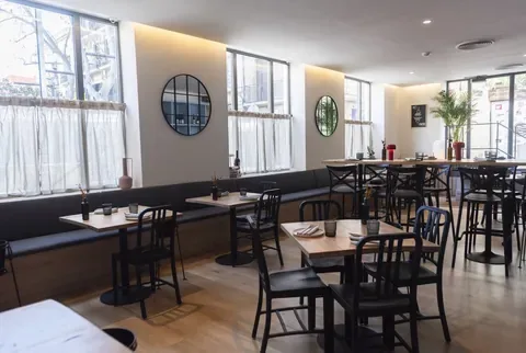 Interior del restaurante del hotel