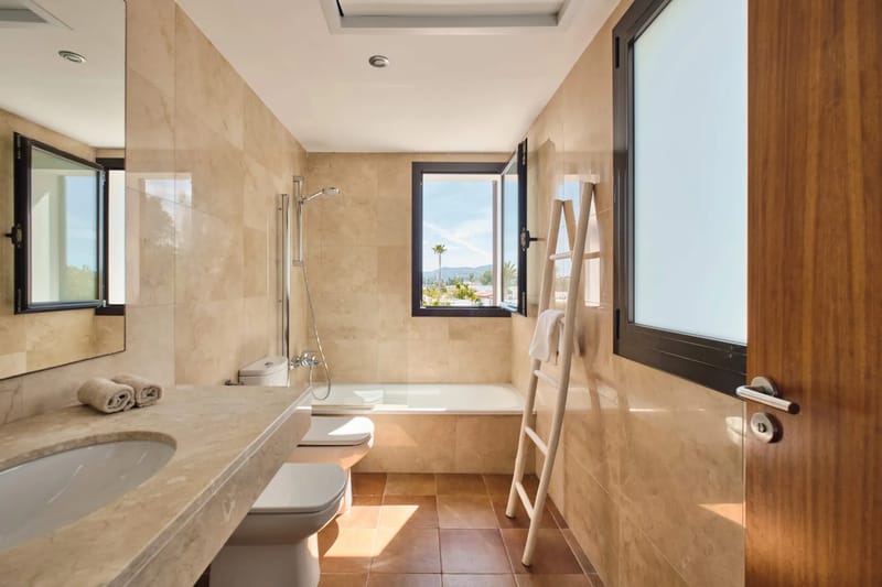 Sunny 4BR Villa with Pool in Ibiza