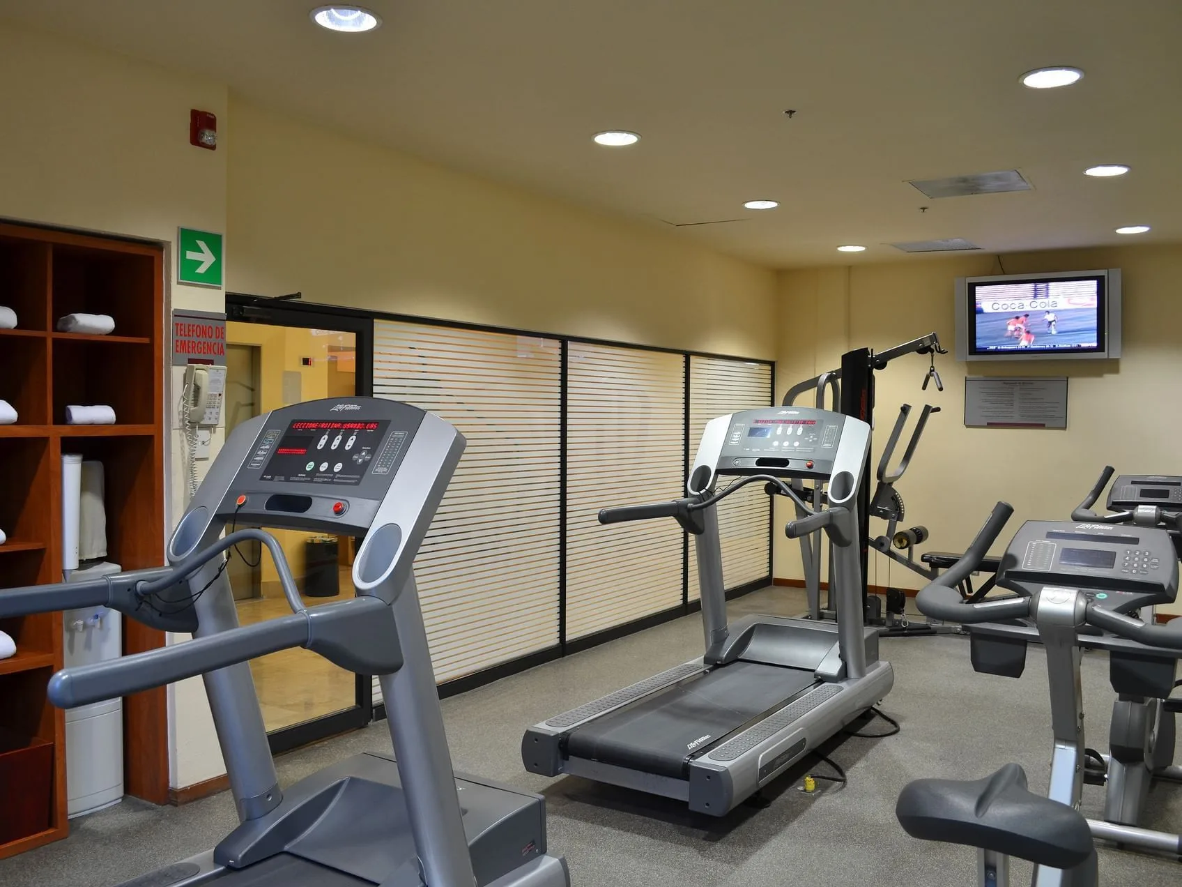 Gym and wellness center