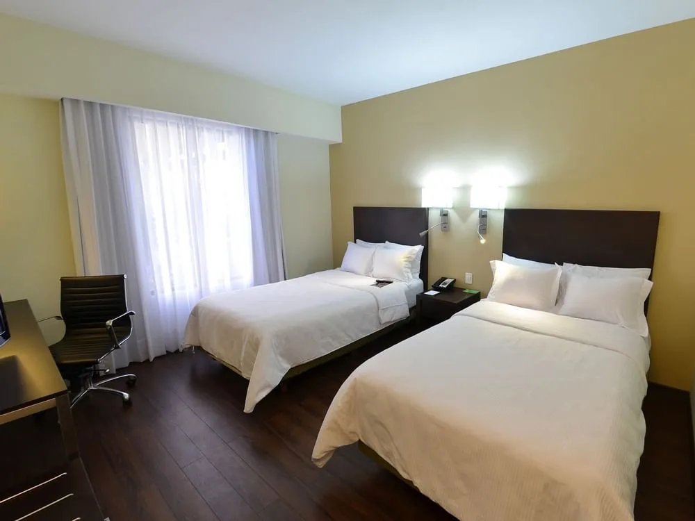 Double beds in a Superior Room