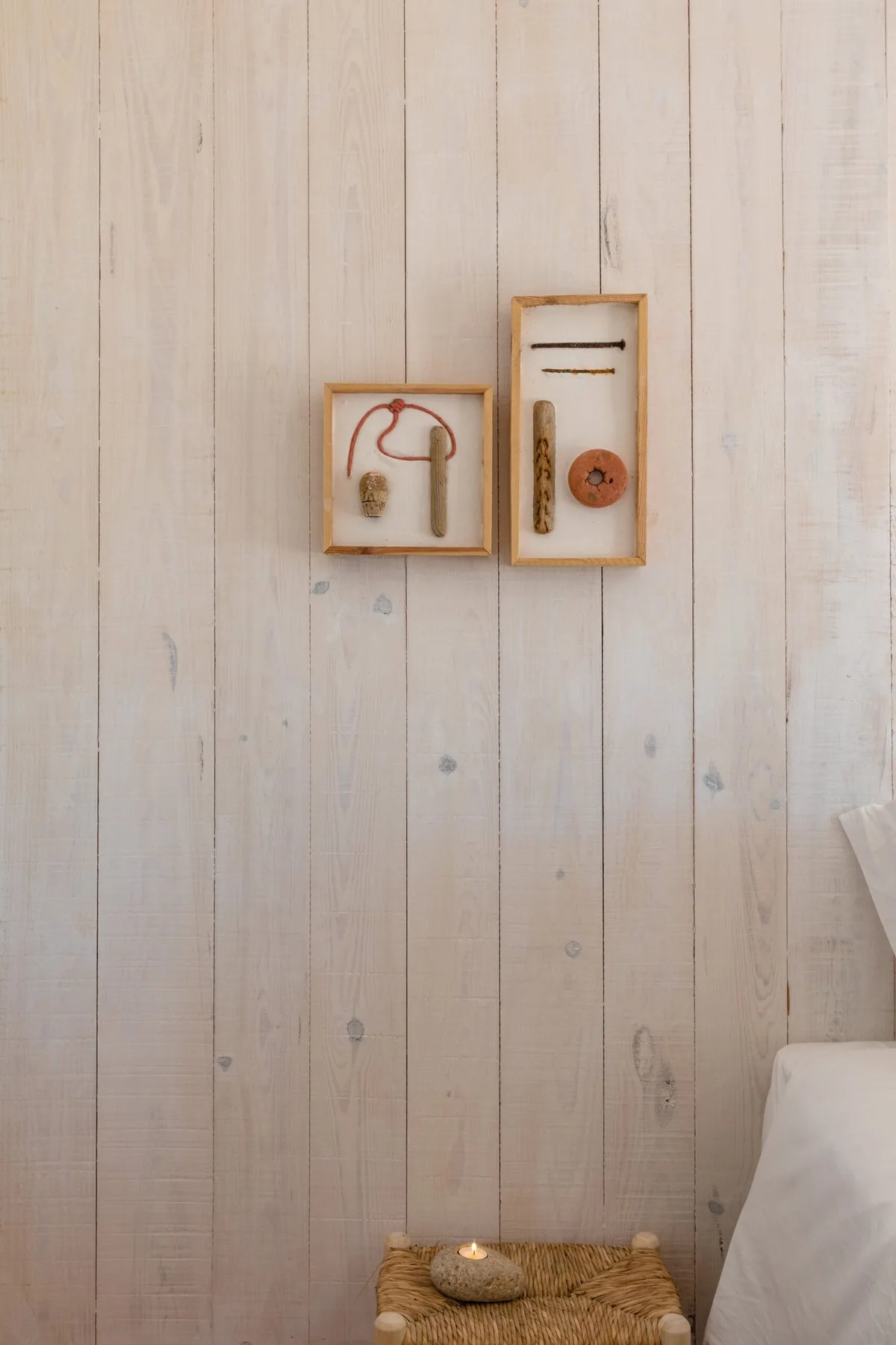 Decor made from recycled fishing gear