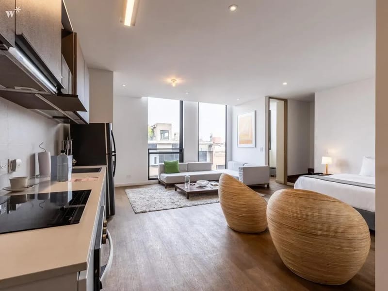 Luminous Duplex in Parque Virrey w/ Terrace