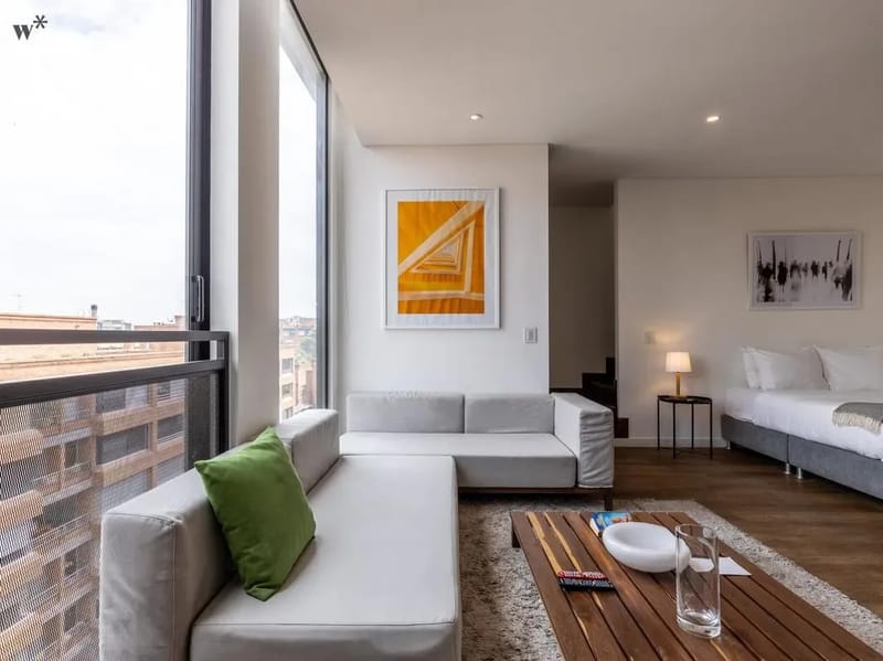 Luminous Duplex in Parque Virrey w/ Terrace