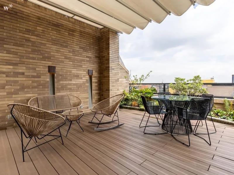 Luminous Duplex in Parque Virrey w/ Terrace
