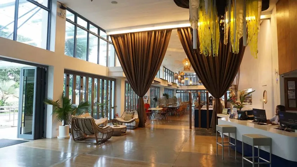 Hotel lobby