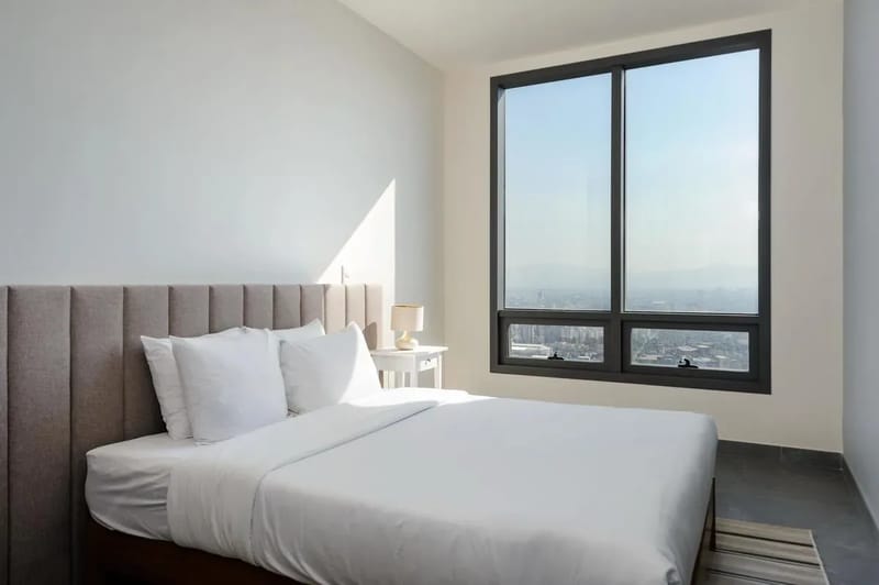 Royal 2BR apts w/ sunlit views of Cuauhtémoc