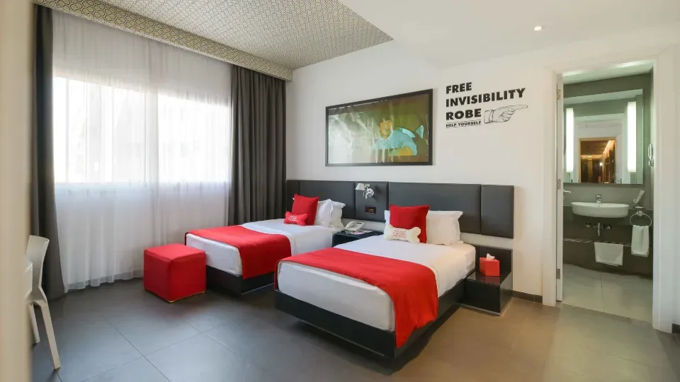 Habitación con dos camas individuales
