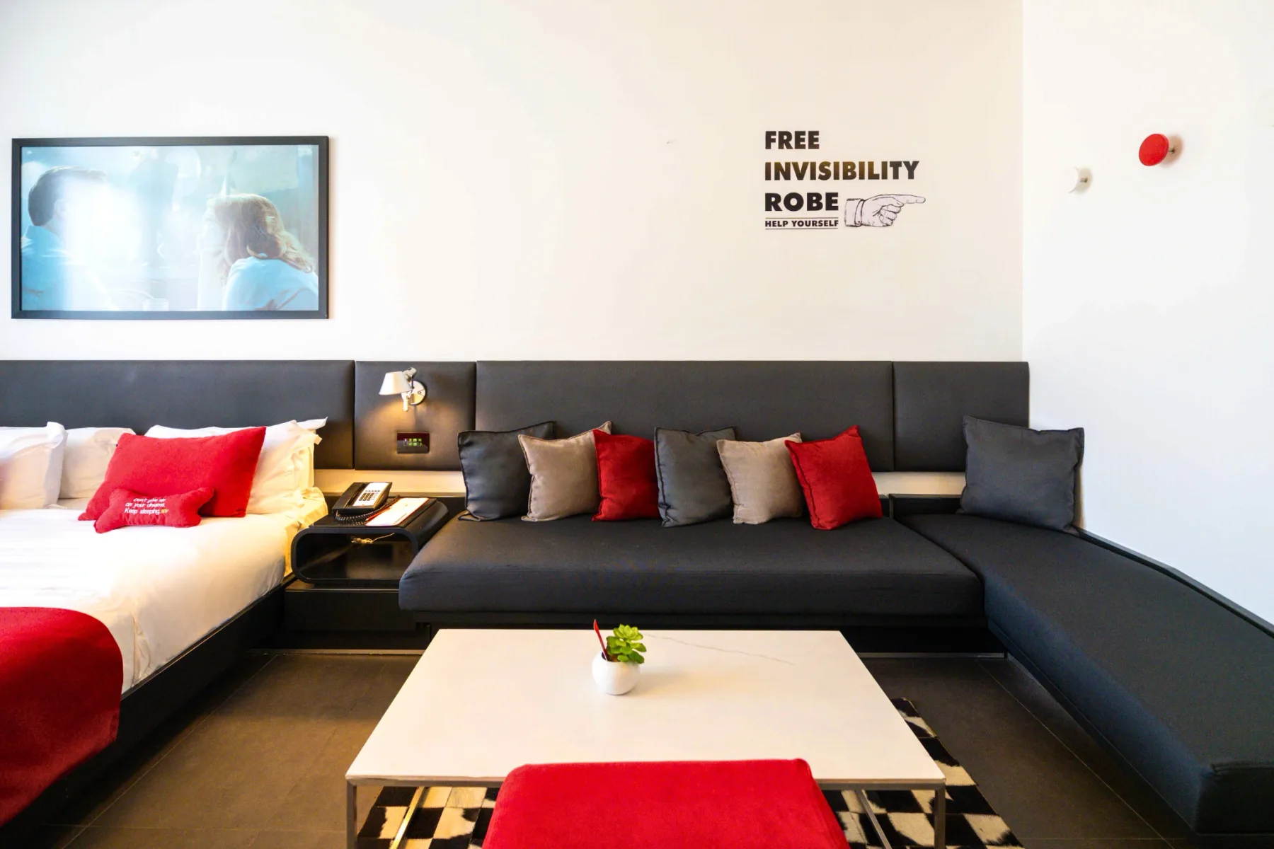 Habitación de lujo del Smallville Hotel