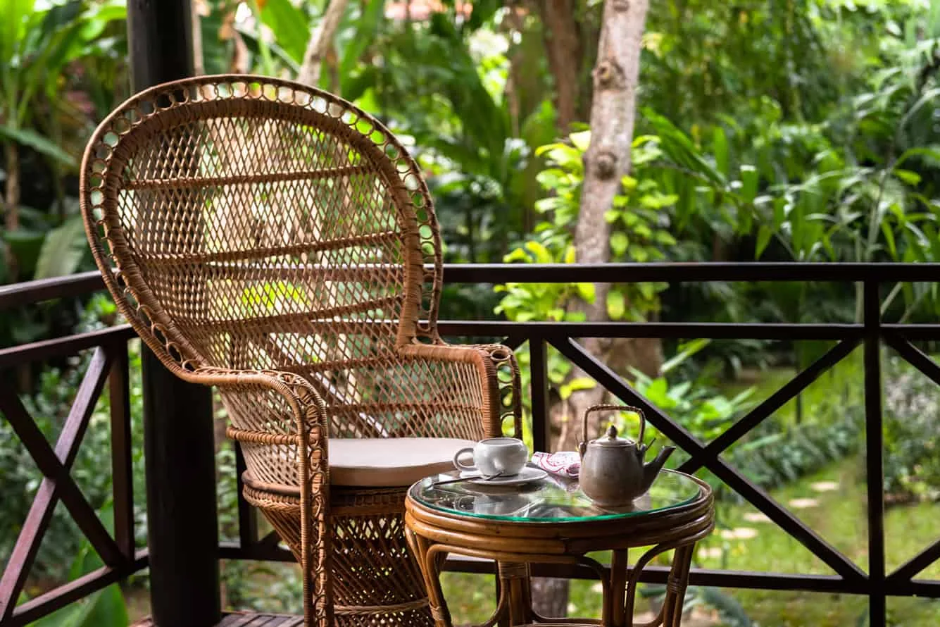 Casita en el jardín