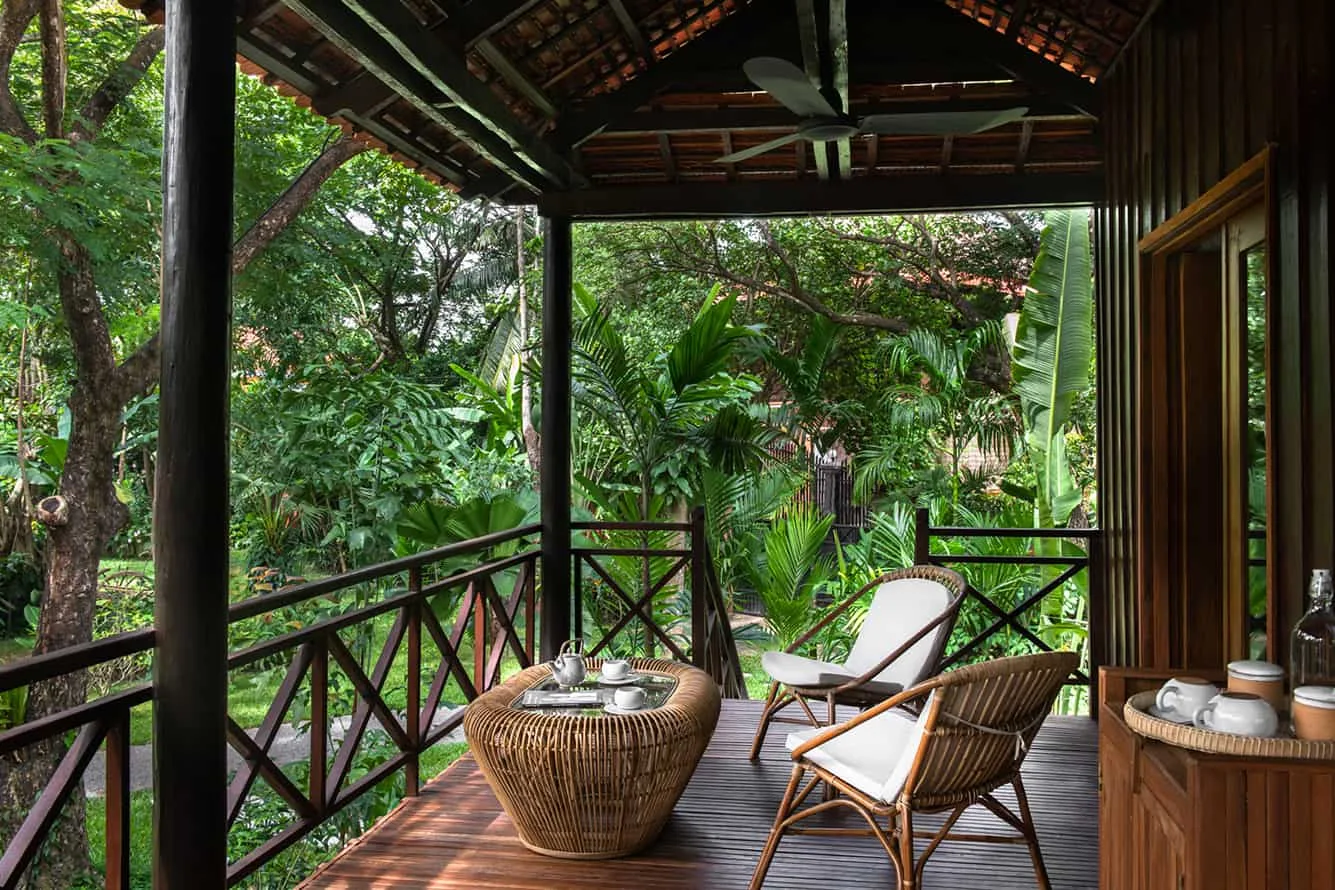 Casita en el jardín