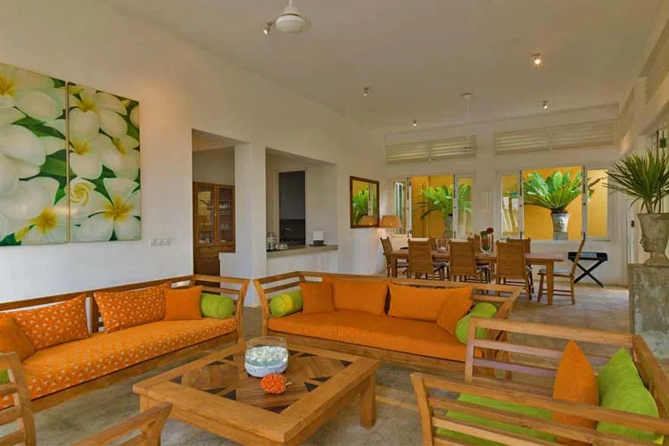 Living area in Araliya Villa