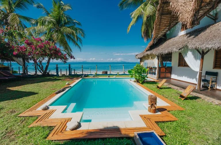 Habitación del hotel Villa Valiha