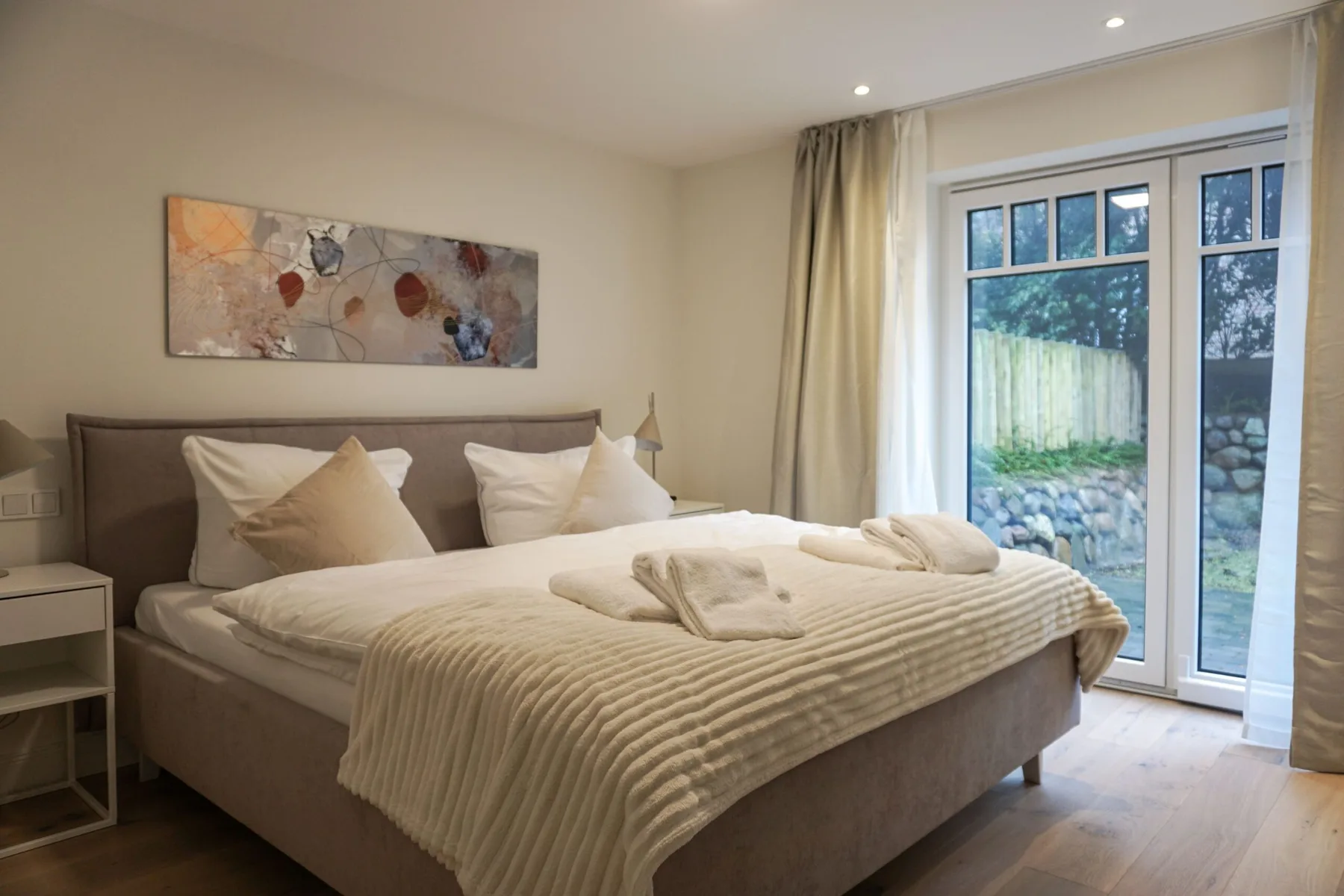 Ferienhaus Aura Sylt mit Sauna, Kamin & Garten
