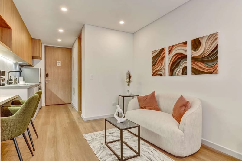 Warm Loft in Bogota w/ Gym