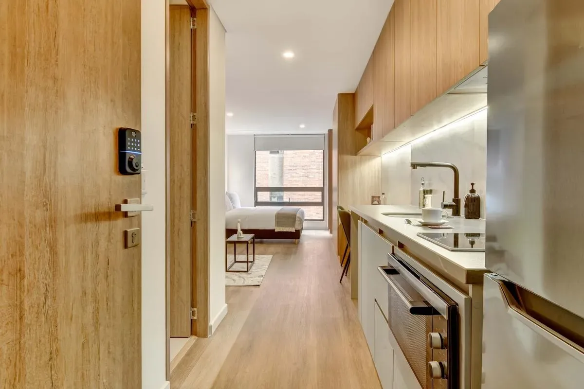Warm Loft in Bogota w/ Gym