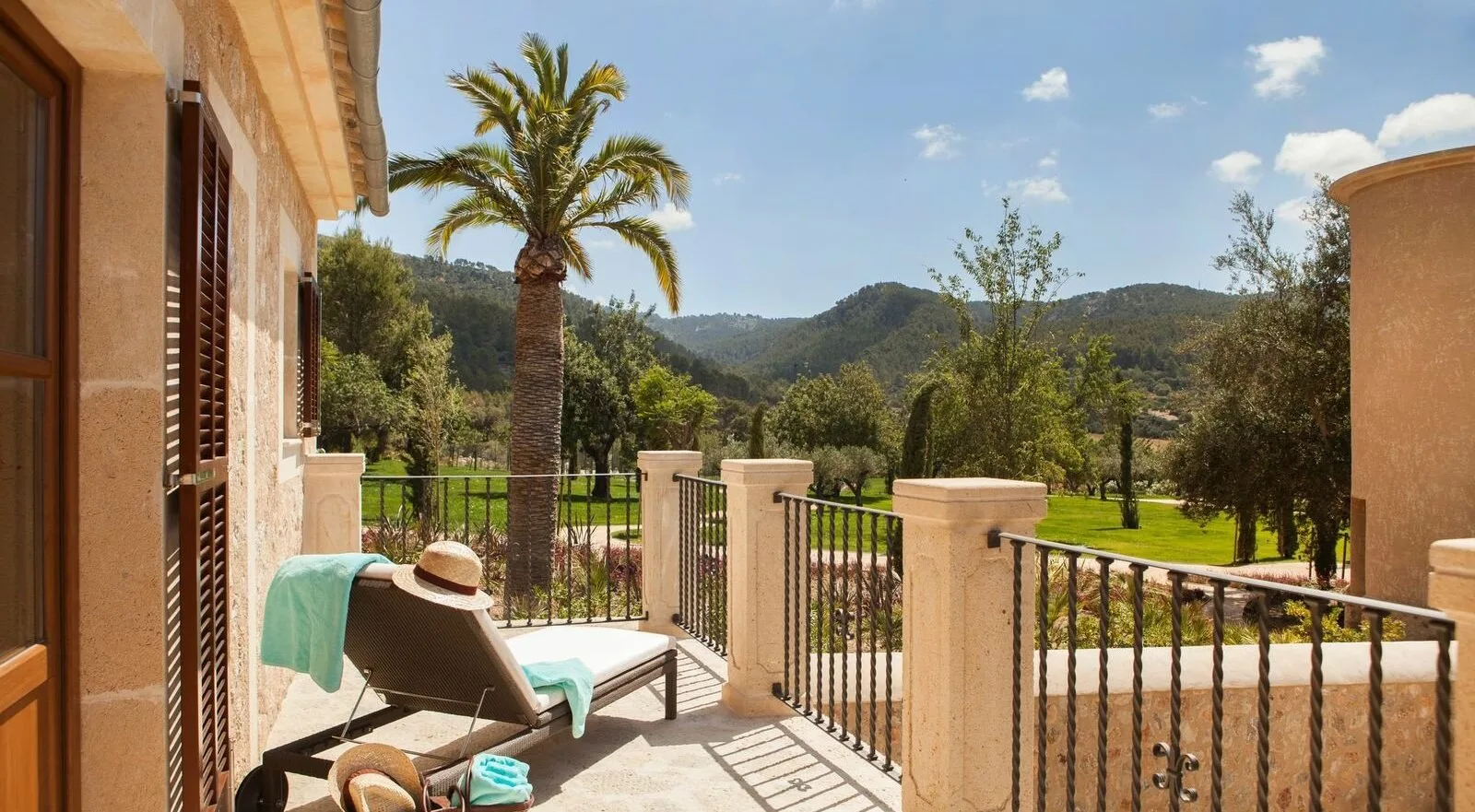 Terraza de la suite