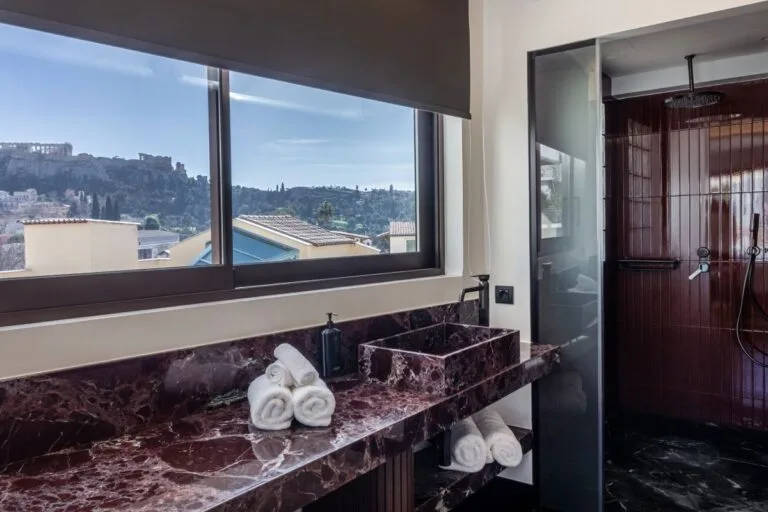 Suite doble deluxe con vistas a la Acrópolis