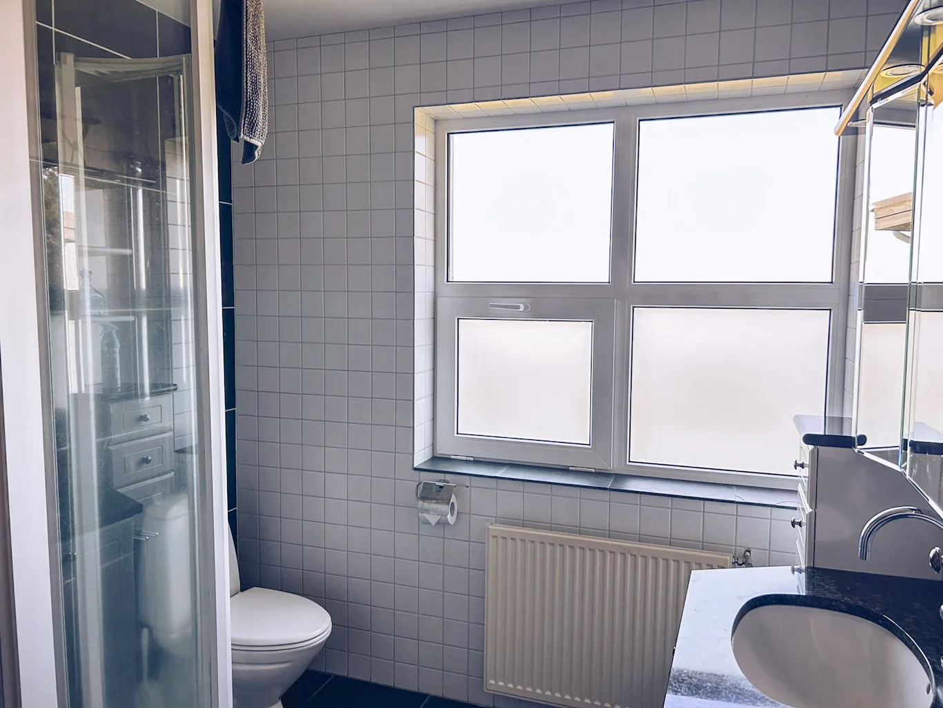 First-floor bathroom
