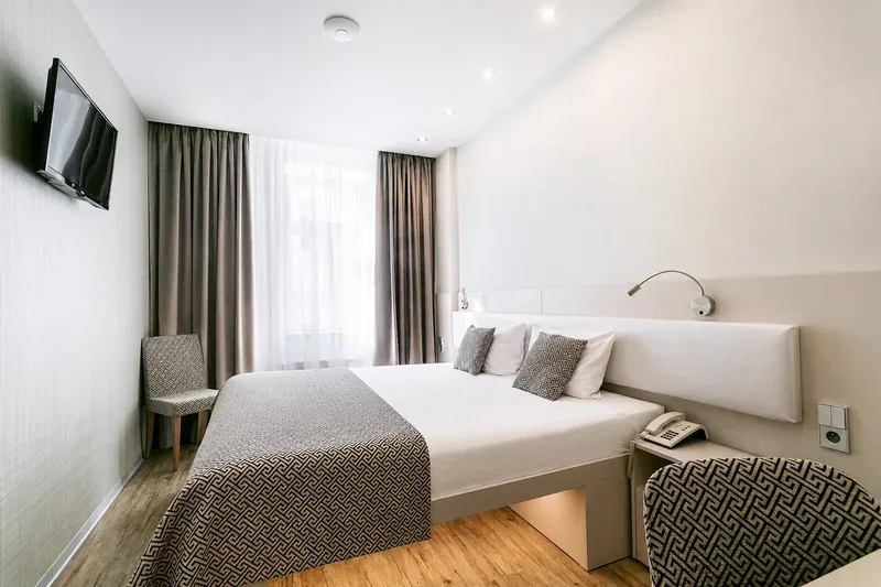 Habitación deluxe en el Hotel Ametyst Prague