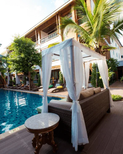 Poolside