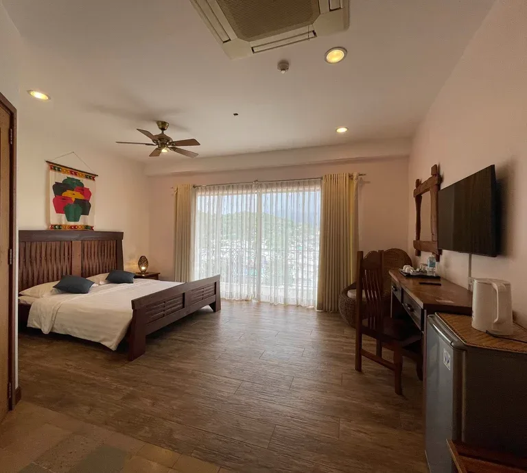 Interior de la habitación deluxe
