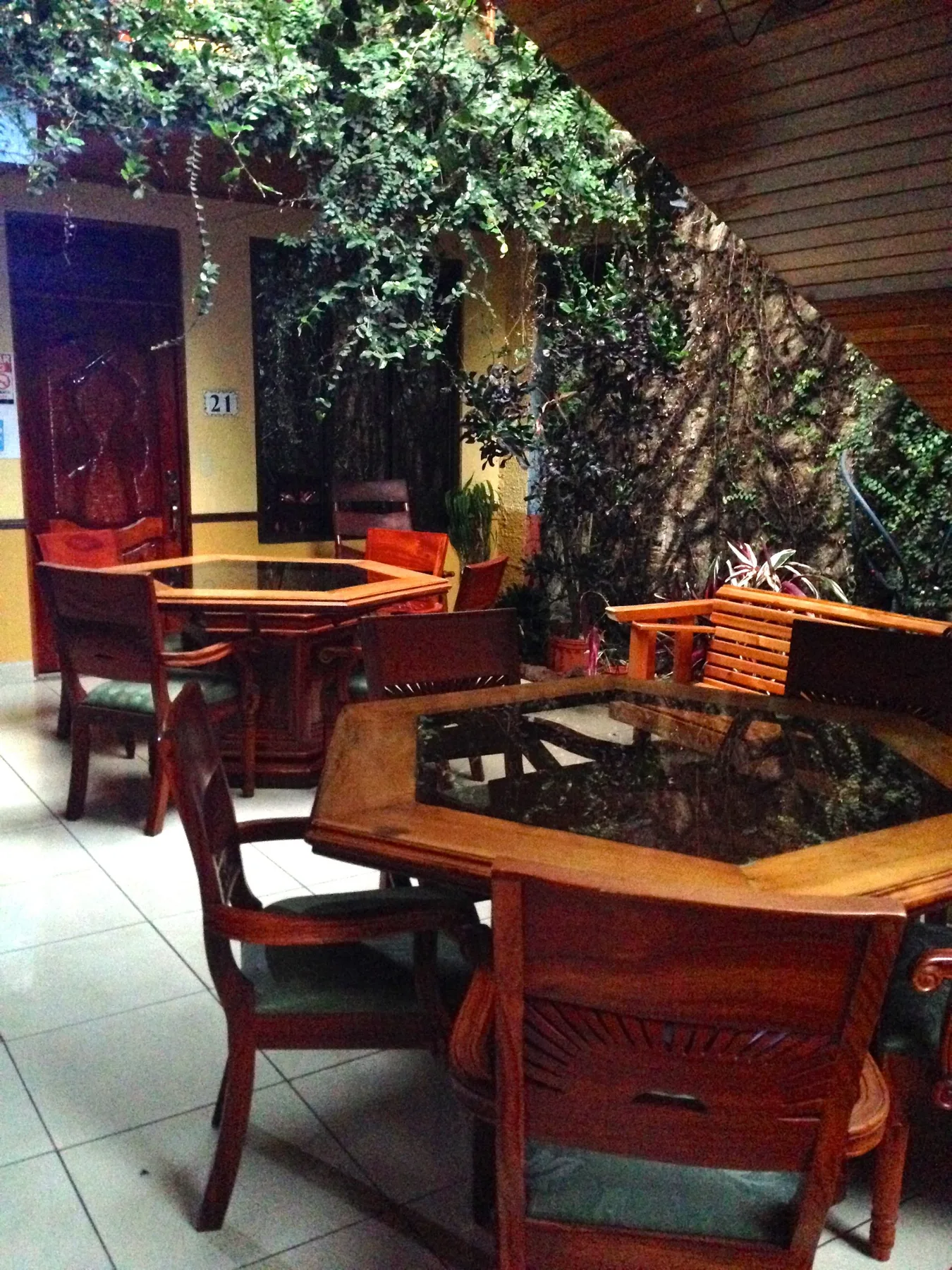 Hotel common area