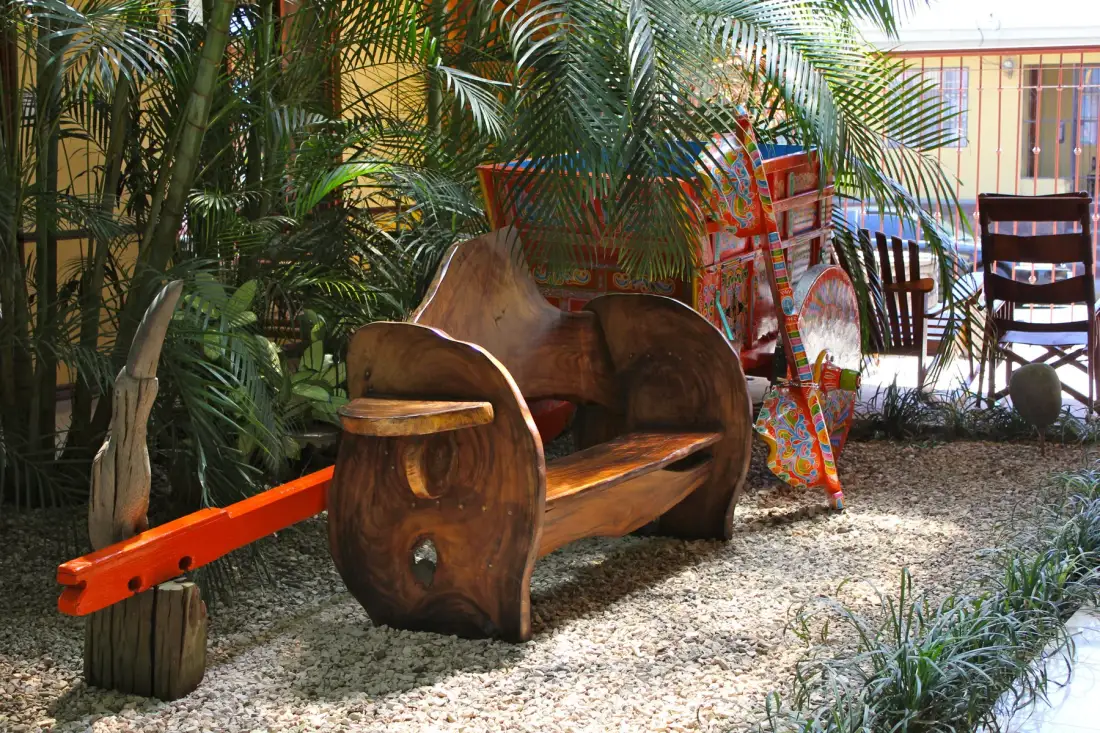 Hotel garden