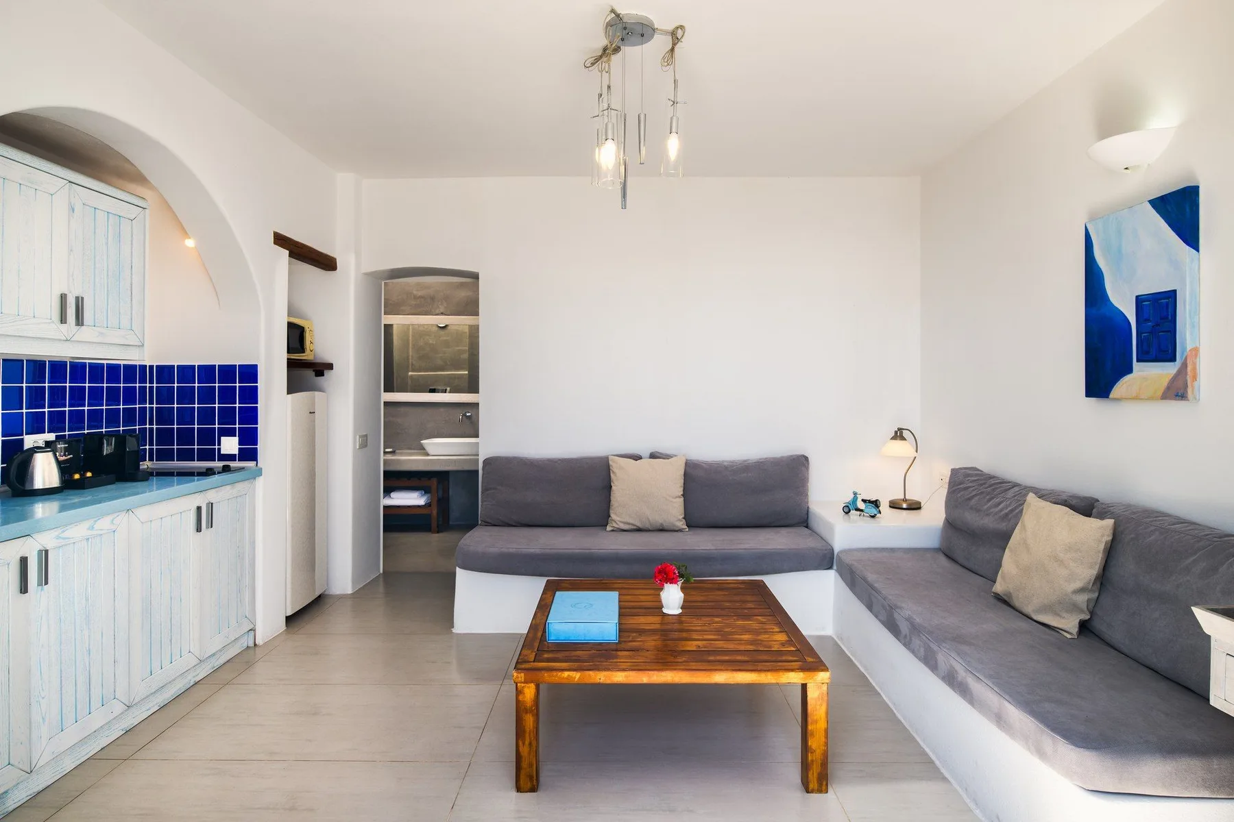 Santorini luxury villa Aeolus in Vourvoulos - 2