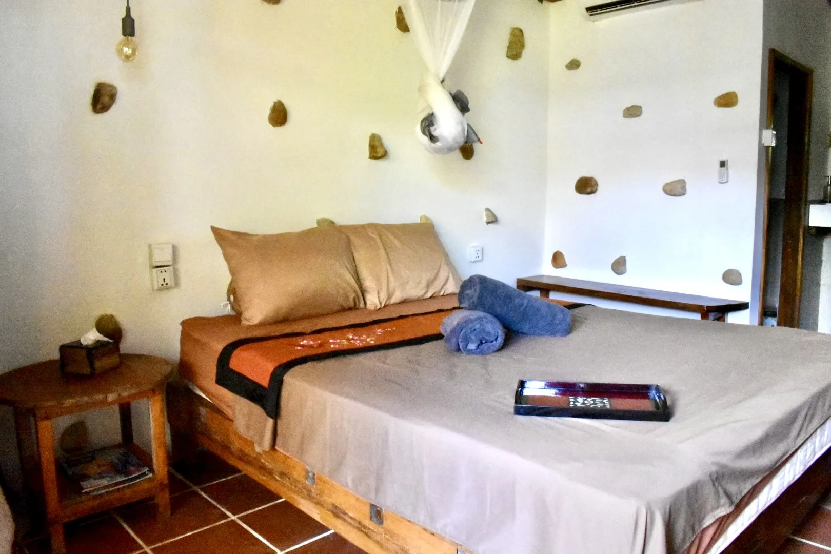 Habitación con aire acondicionado