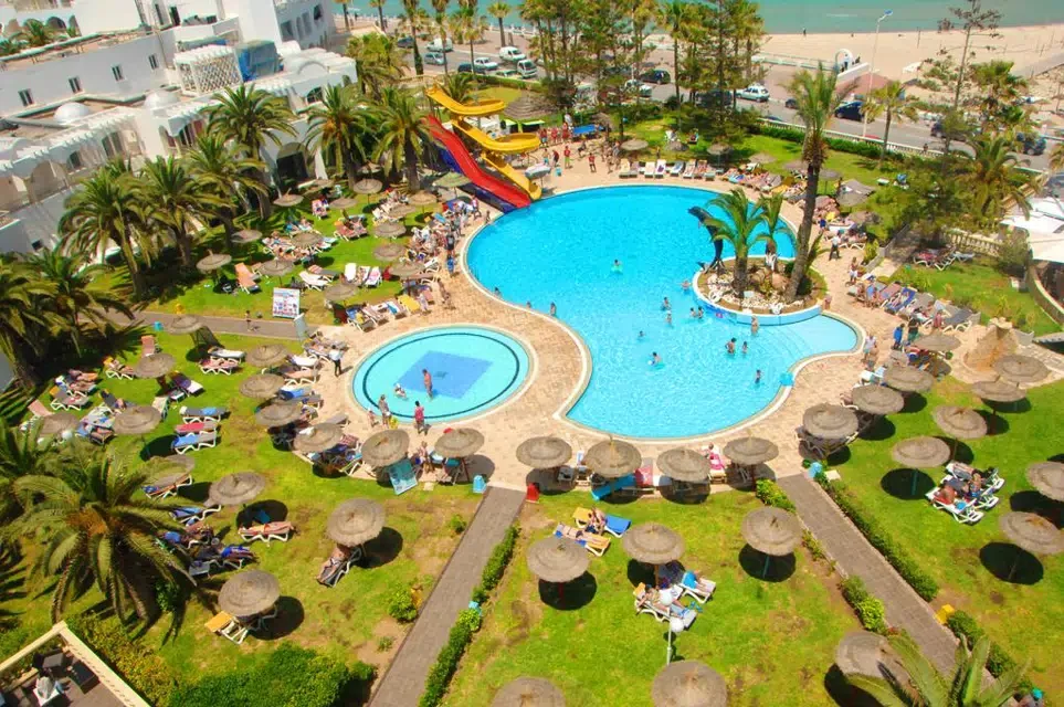 Vista general del hotel