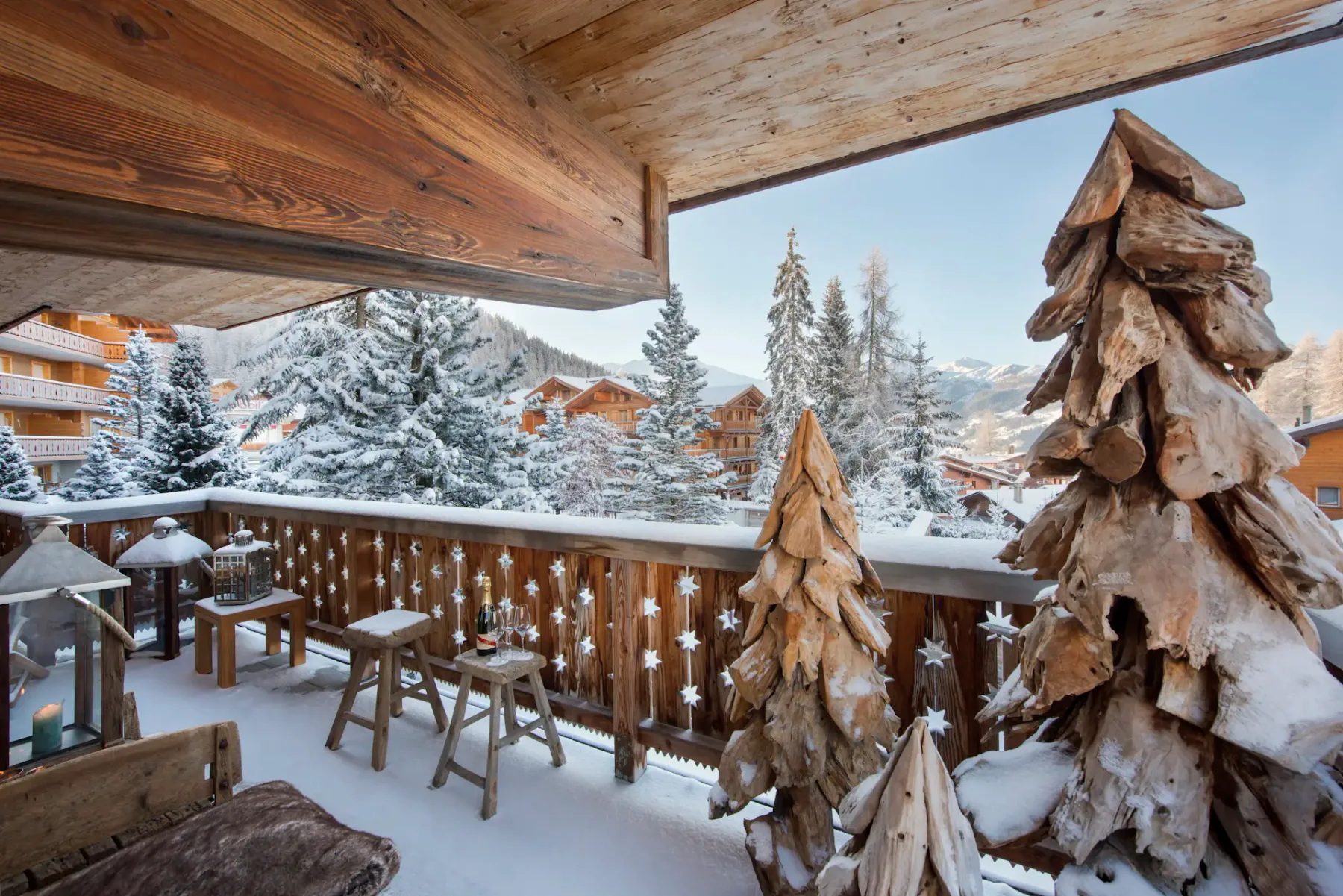 Encantador balcón de Rosalp 4 Verbier