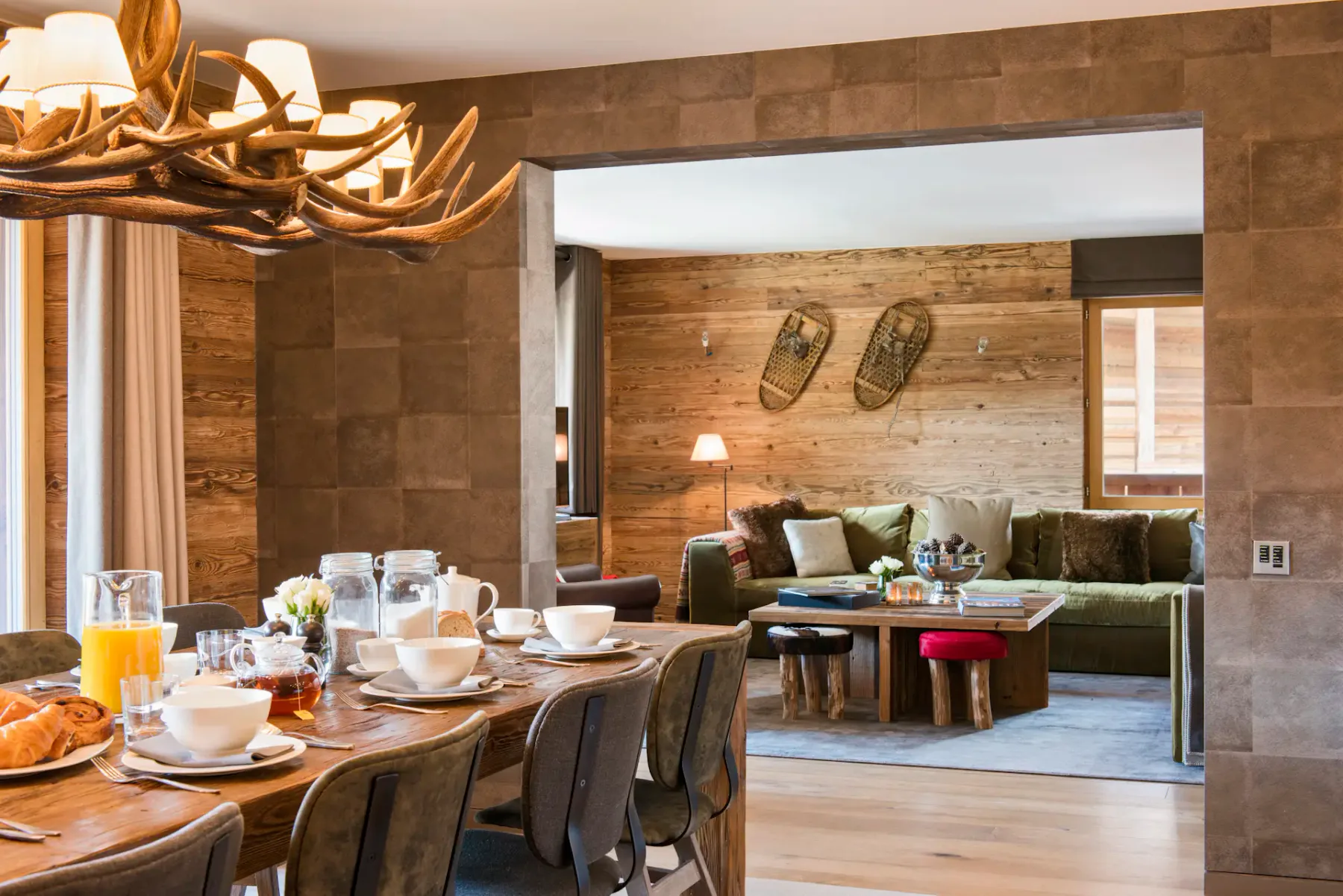Encantadora sala de estar de Rosalp 4 Verbier