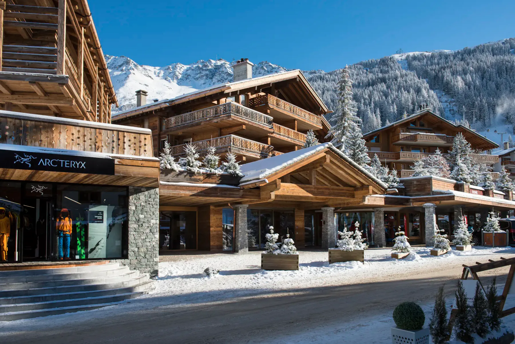 Vistas exteriores del apartamento Rosalp 4 Verbier