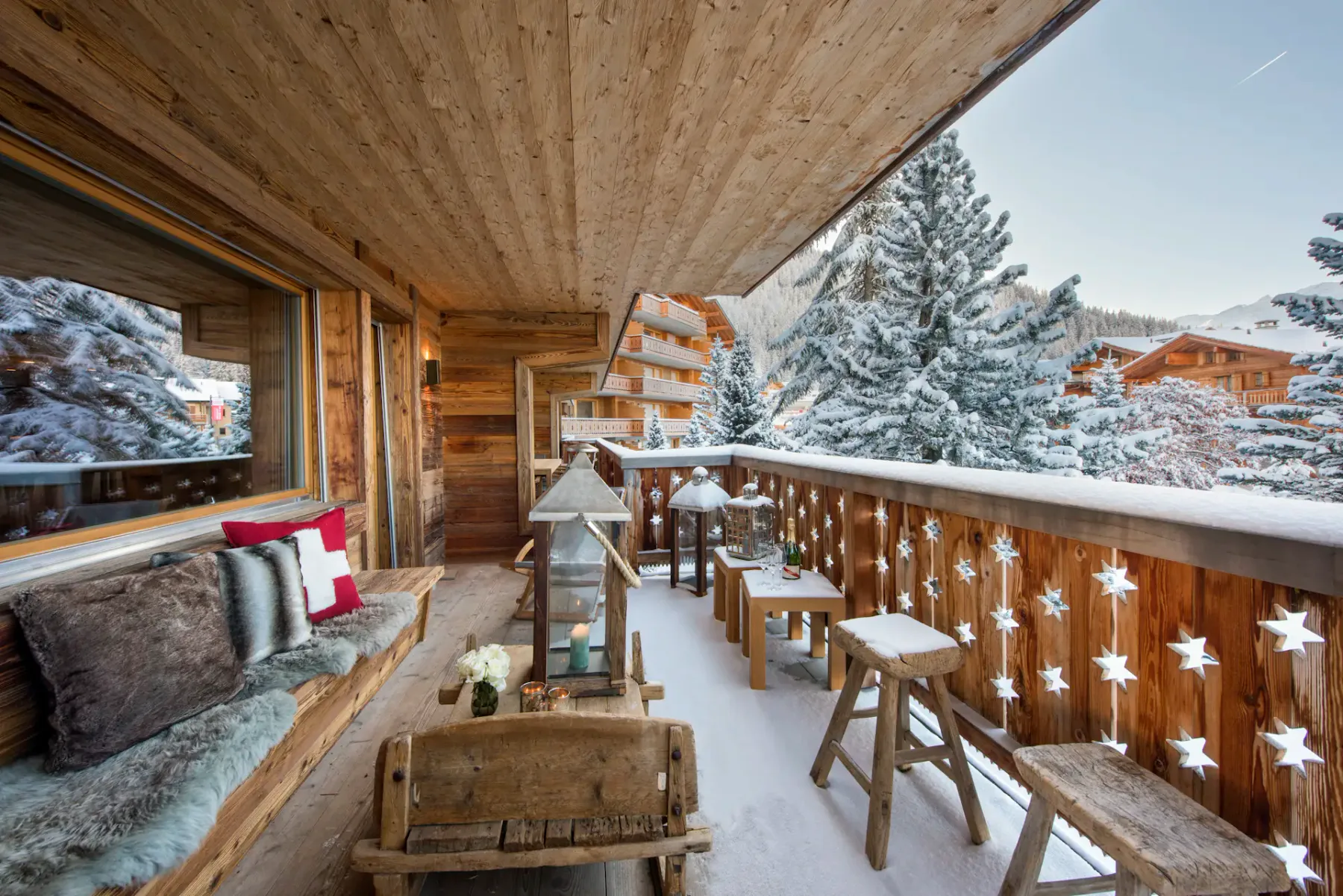 Encantador balcón de Rosalp 4 Verbier
